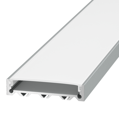 Профиль для светодиодной ленты накладной SW-Group SF-4411 2000х44,8х11,1мм 200см картинка 